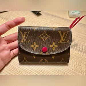 Louis Vuitton Rosalie coin purse card holder